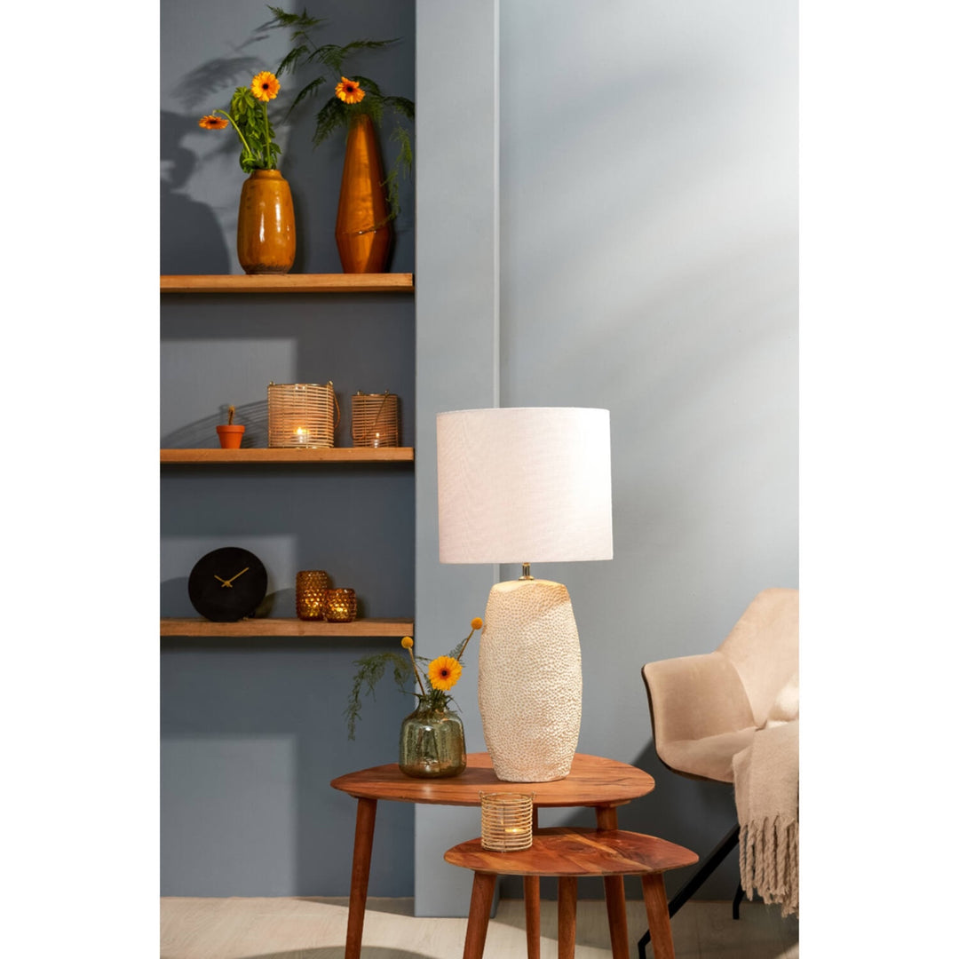KIYARA LAMPVOET CRÈME